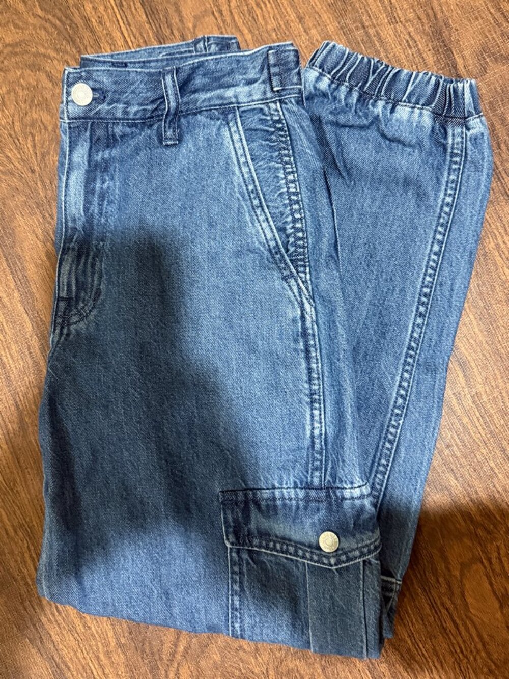 Madewell Cargo Jogger Jeans Size 24 - Picture 7 of 10
